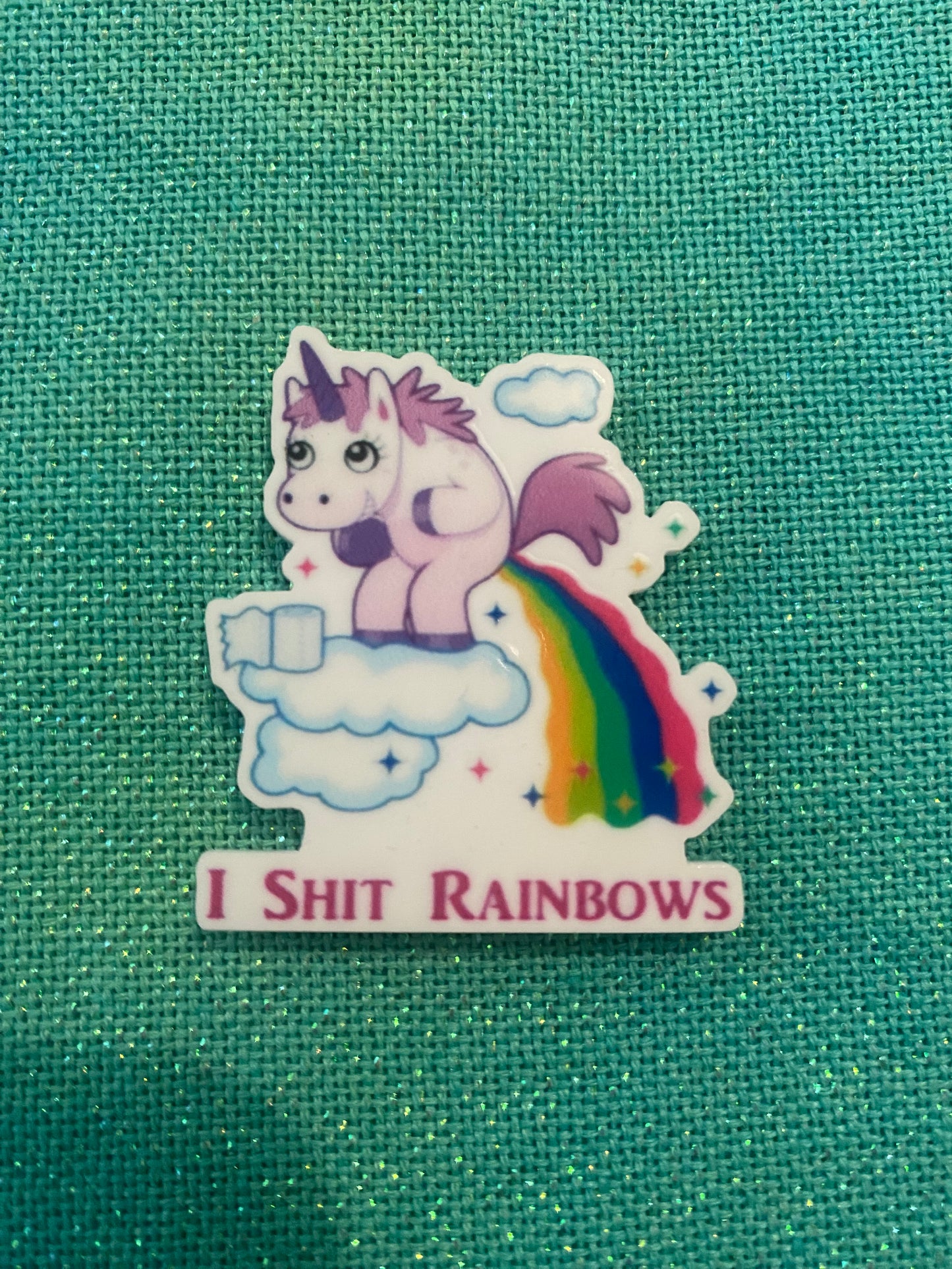 I Shit Rainbows Needle Minder